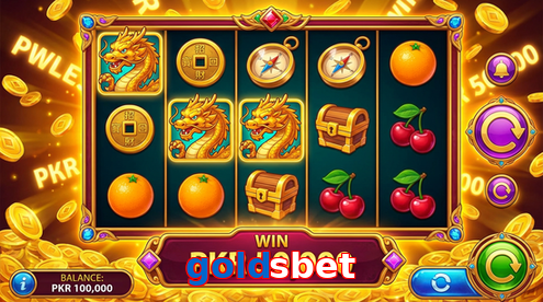 Main screen of Goldsbet pg page for PK players